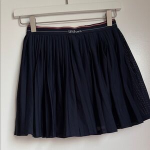 Wilson Women's Dark Blue Pleated Skirt